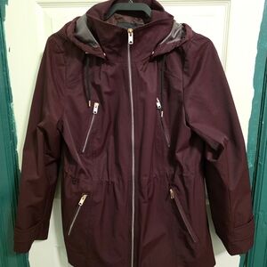 Marc New York Deep Burgundy Utility Jacket